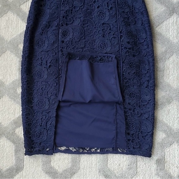 Likely Navy Lace Avenell Dress. - Picture 10 of 13